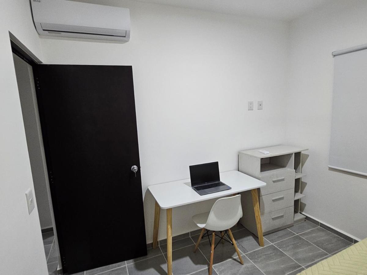Comodo Departamento En Playa Del Carmen Bagian luar foto